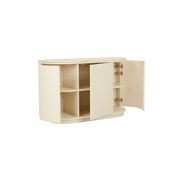 Oberon Crescent Marble Storage Unit gallery detail image