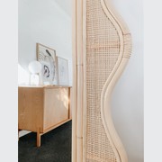 Wave Full Length Rattan Mirror gallery detail image