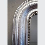 French Antique Louis Philippe Silvered Mirror gallery detail image