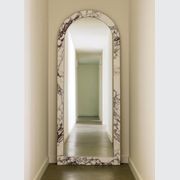 Crescent Arch Mirror - Italian Viola Calacatta gallery detail image