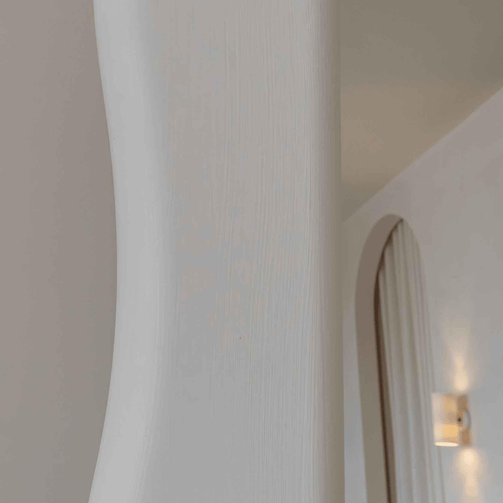Amara White Arch Mirror | 2200 x 1200 gallery detail image