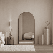 Noir Black Arch Mirror | 2000 x 1000 gallery detail image