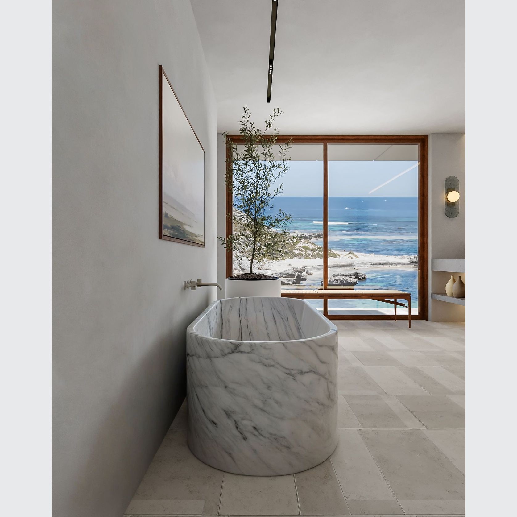 Ratna Marble Bathtub gallery detail image