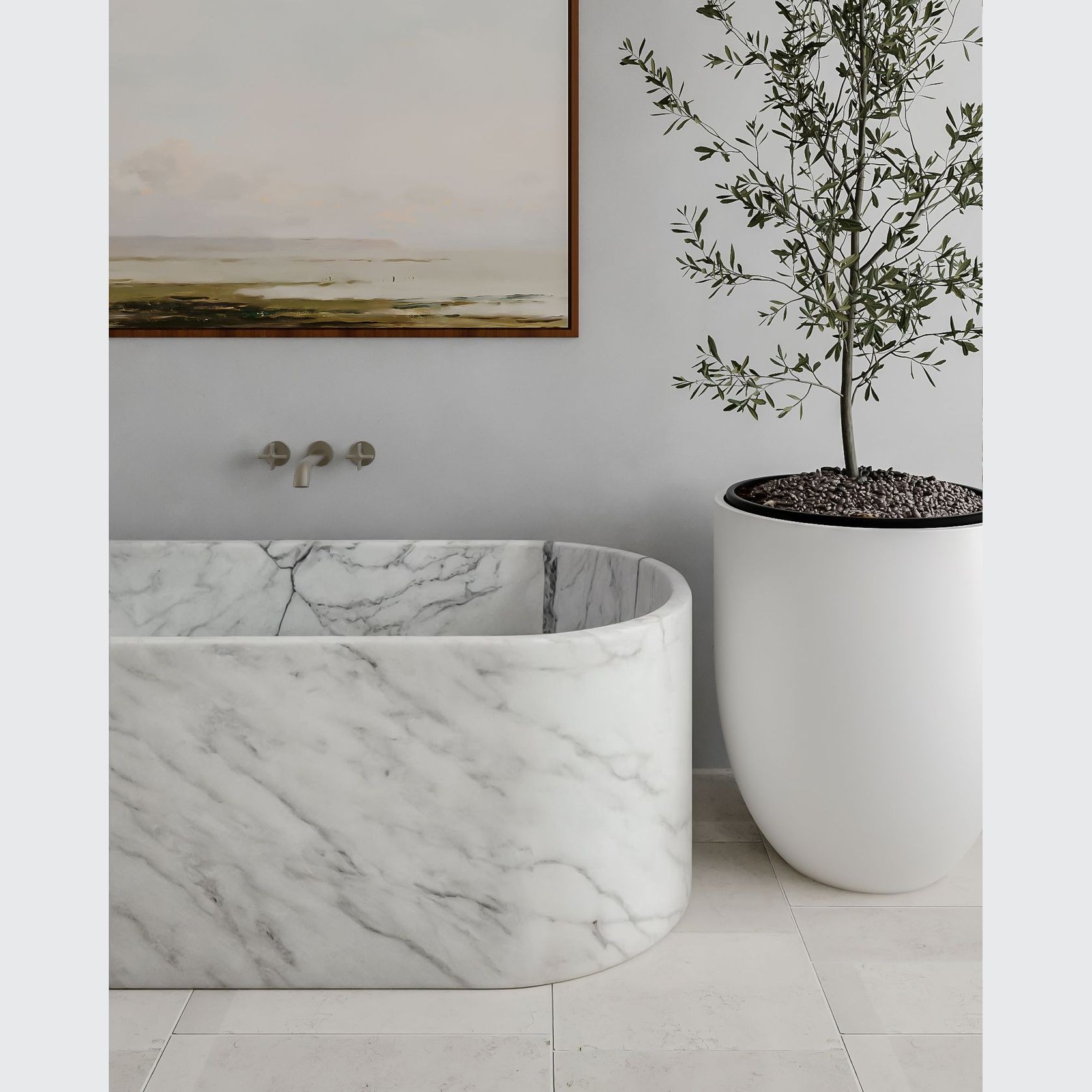 Ratna Marble Bathtub gallery detail image