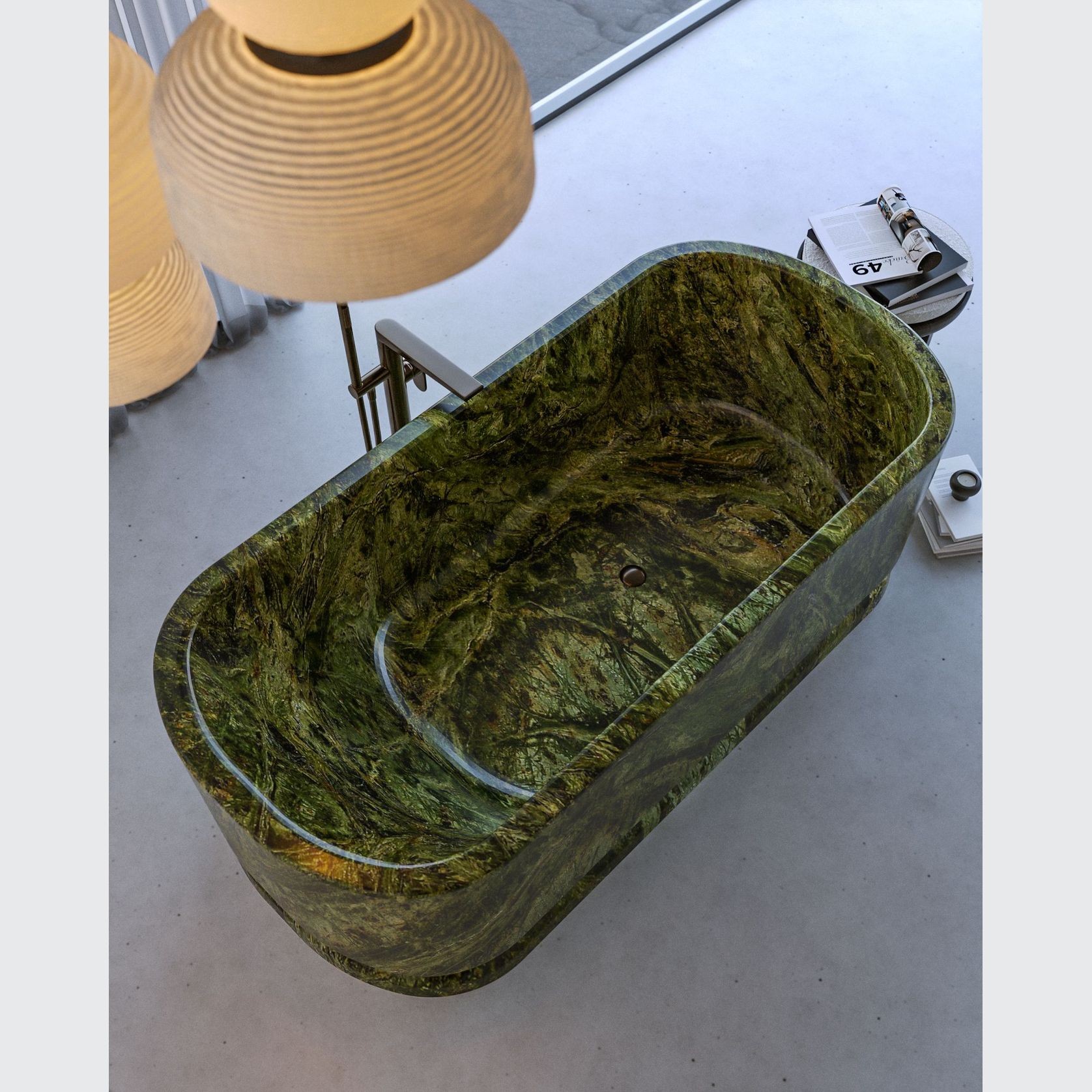 Hira Marble Bathtub gallery detail image