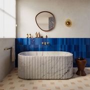 Biju Fluted Marble Bathtub gallery detail image