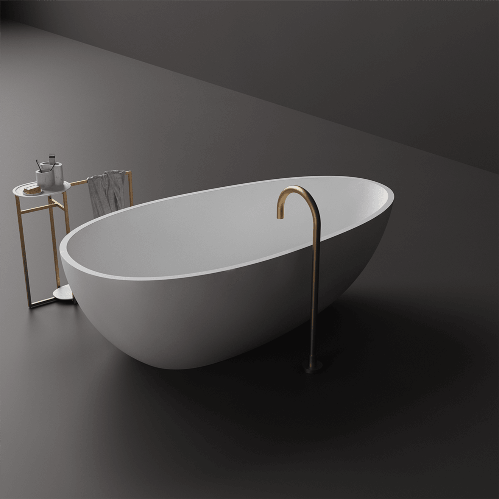 Slimline Jolanda Lightweight Bath ST 03 - Various Sizes gallery detail image