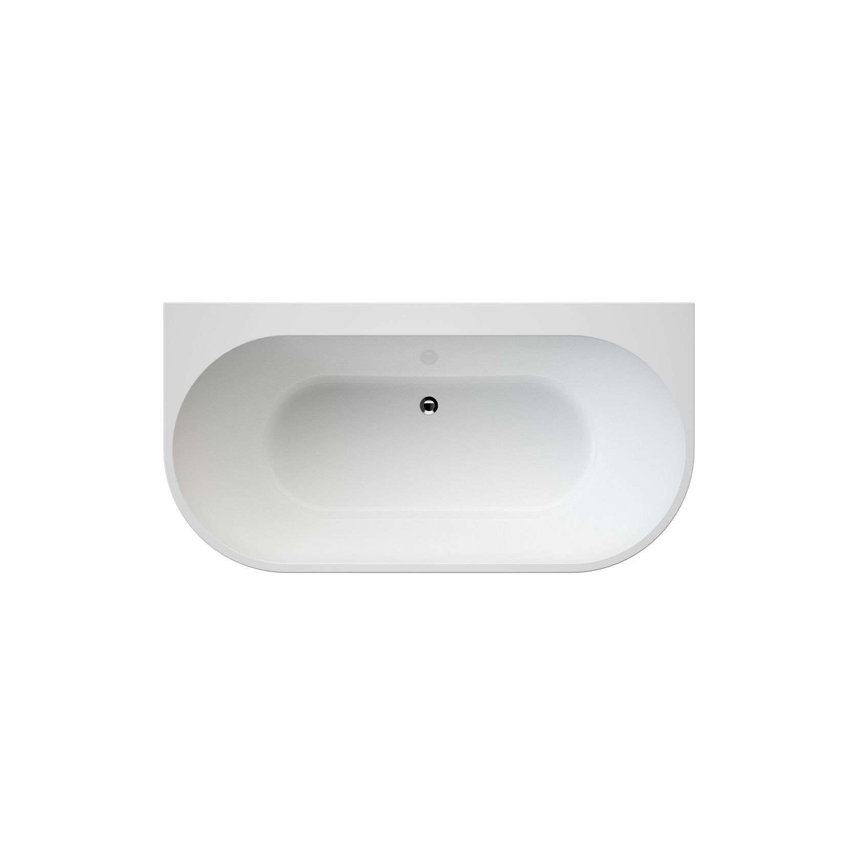 Urbane II Back to Wall Free Standing Bath 1600 gallery detail image