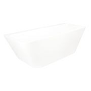 Tilt Back To Wall Bath 1705mm Gloss White Acrylic gallery detail image