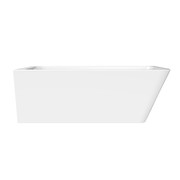 Tilt LH Corner Bath 1700mm Gloss White Acrylic gallery detail image