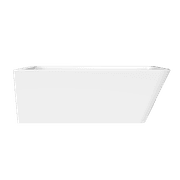 Tilt LH Corner Bath 1700mm Gloss White Acrylic gallery detail image