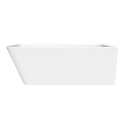 Tilt RH Corner Bath 1700mm Gloss White Acrylic gallery detail image