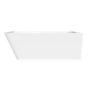 Tilt RH Corner Bath 1700mm Gloss White Acrylic gallery detail image