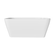 'The Smith' Bath 1500mm Free Standing Gloss White Acrylic gallery detail image