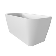 'The Smith' Bath 1500mm Free Standing Matte White gallery detail image