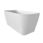 'The Smith' Bath 1500mm Free Standing Matte White gallery detail image