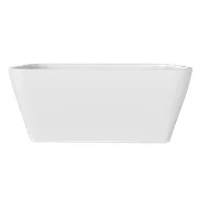 'The Smith' Bath 1500mm Free Standing Matte White gallery detail image