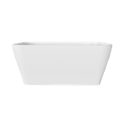 'The Smith' Bath 1700mm Free Standing Gloss White Acrylic gallery detail image