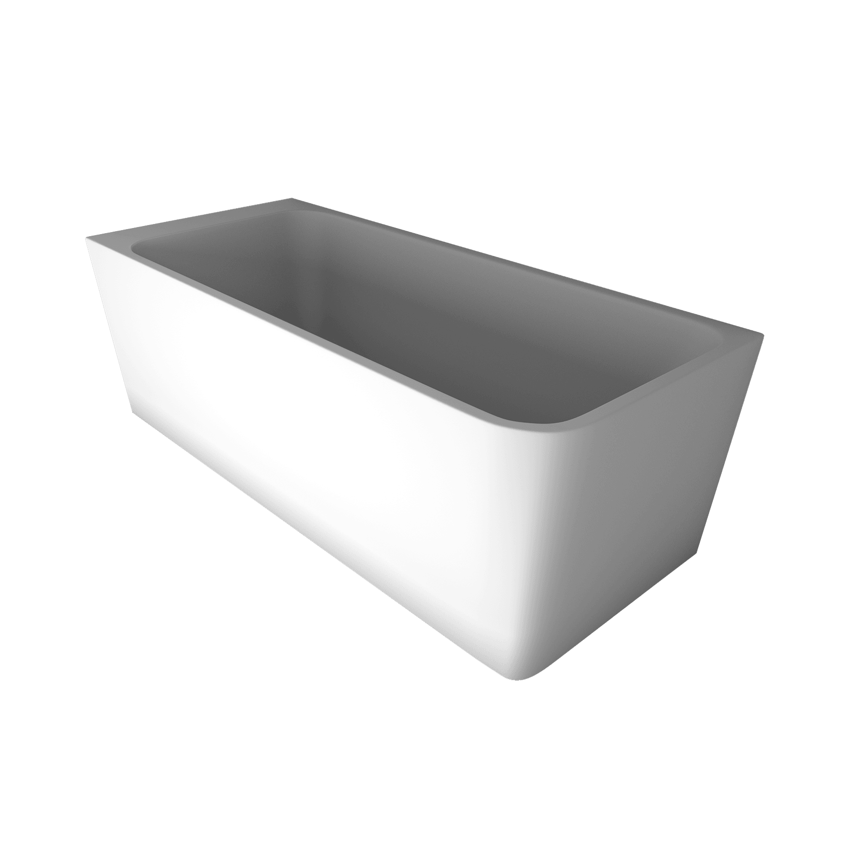 'The Smith' LH Corner Bath 1700mm Gloss White Acrylic gallery detail image