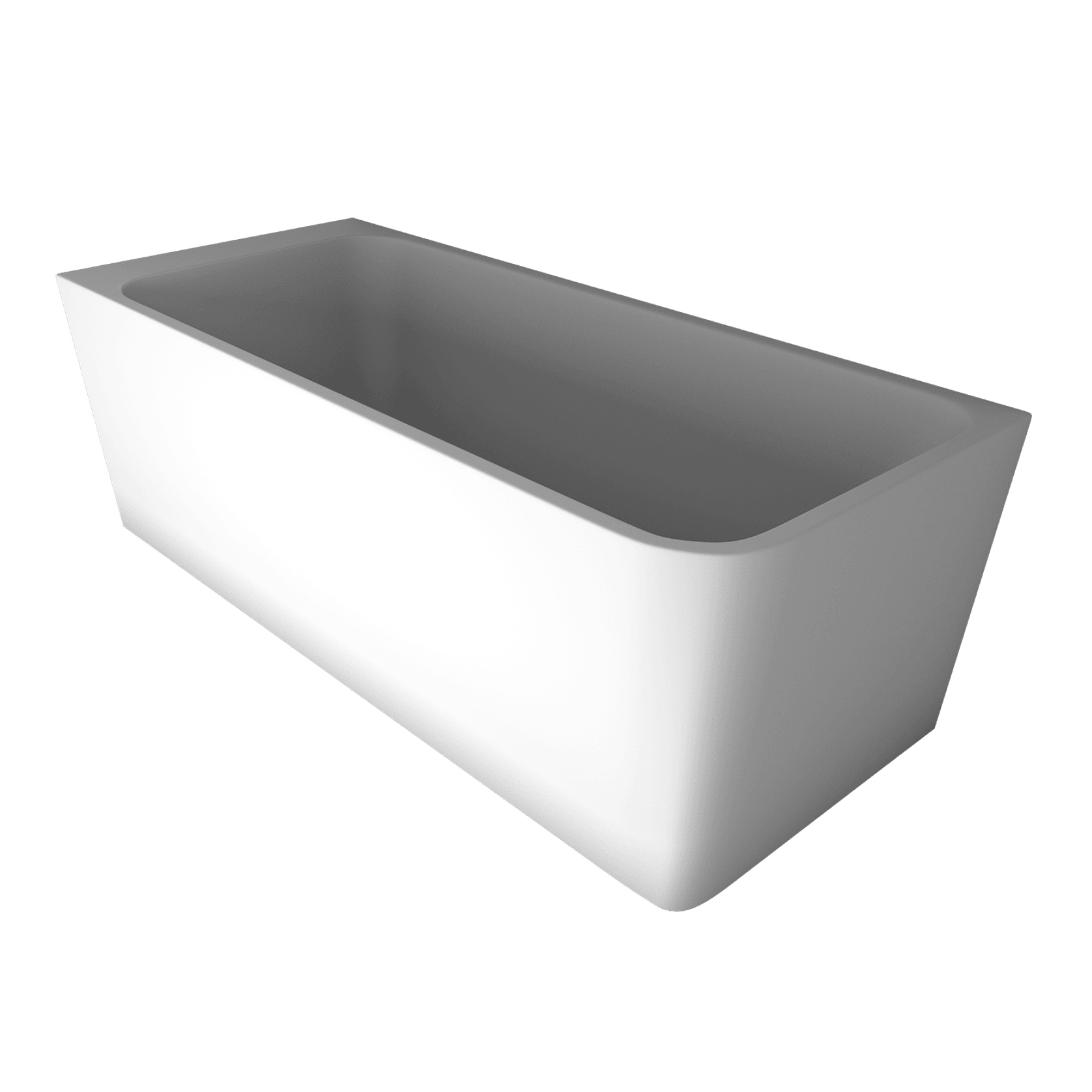 'The Smith' LH Corner Bath 1700mm Gloss White Acrylic gallery detail image