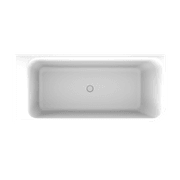 'The Smith' LH Corner Bath 1700mm Gloss White Acrylic gallery detail image