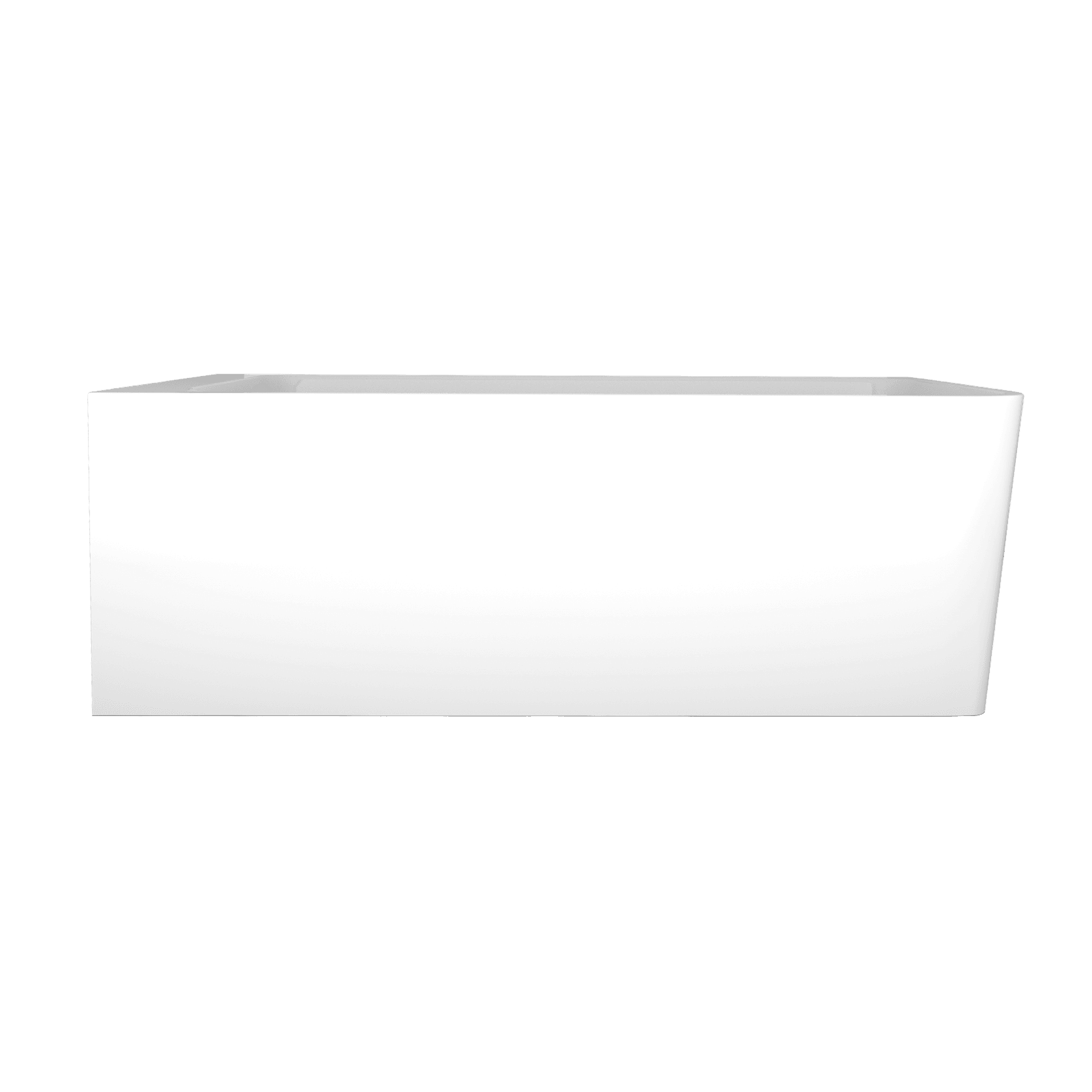 'The Smith' RH Corner Bath 1700mm Gloss White Acrylic gallery detail image