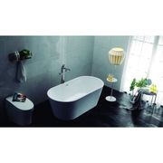 Unika Oval W/Overflow Gloss Bath Tub gallery detail image