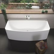 Urbane Back-to-Wall Freestanding Bath gallery detail image