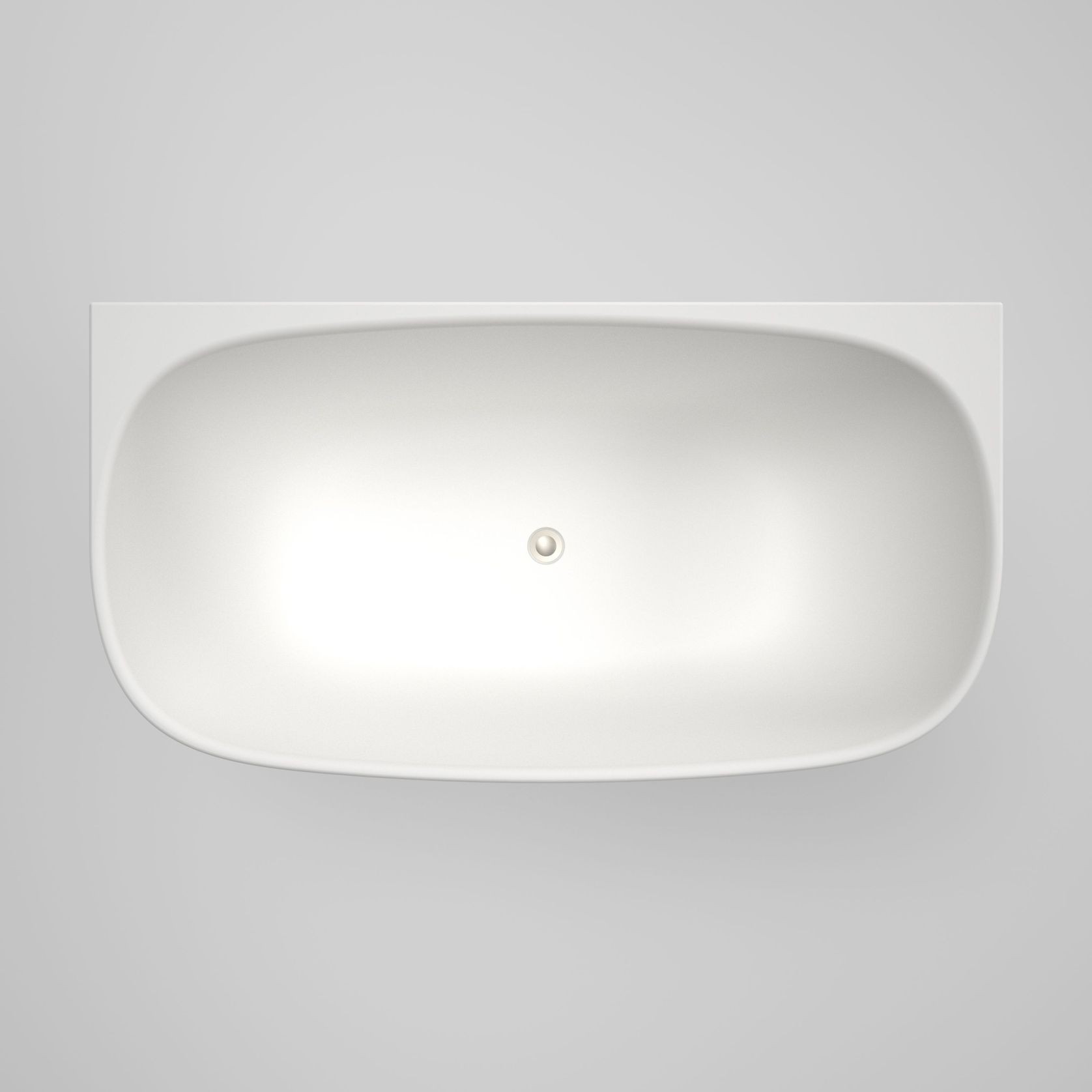 Contura II 1500mm Back to Wall Freestanding Bath  | Matte White gallery detail image