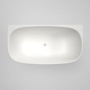 Contura II 1500mm Back to Wall Freestanding Bath  | Matte White gallery detail image