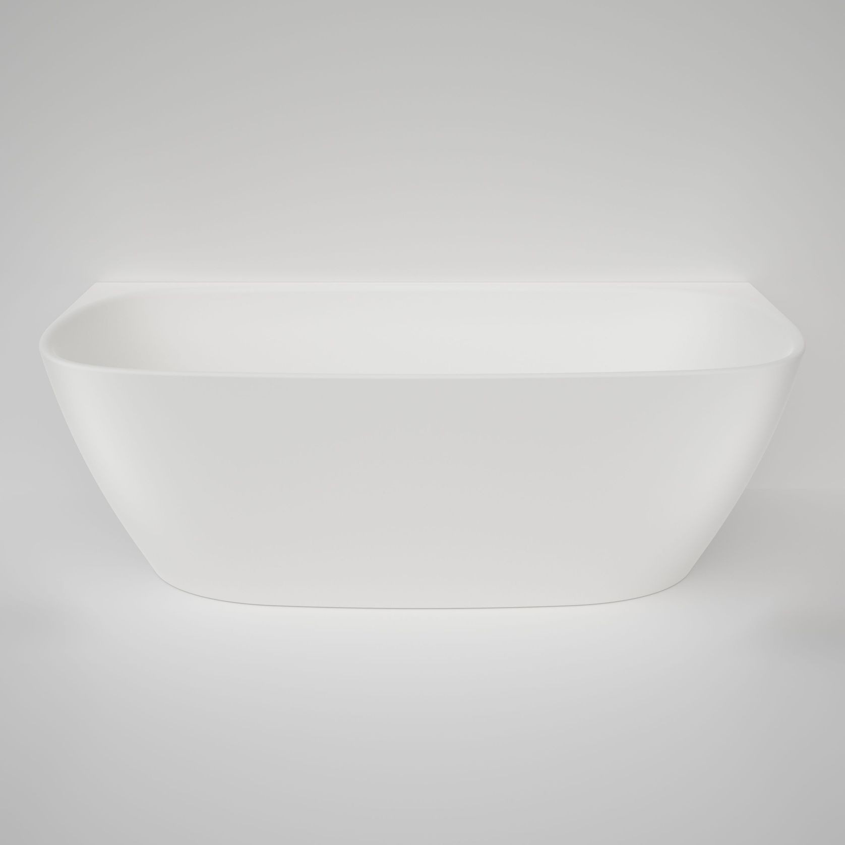 Contura II 1700mm Back to Wall Freestanding Bath | Matte White gallery detail image