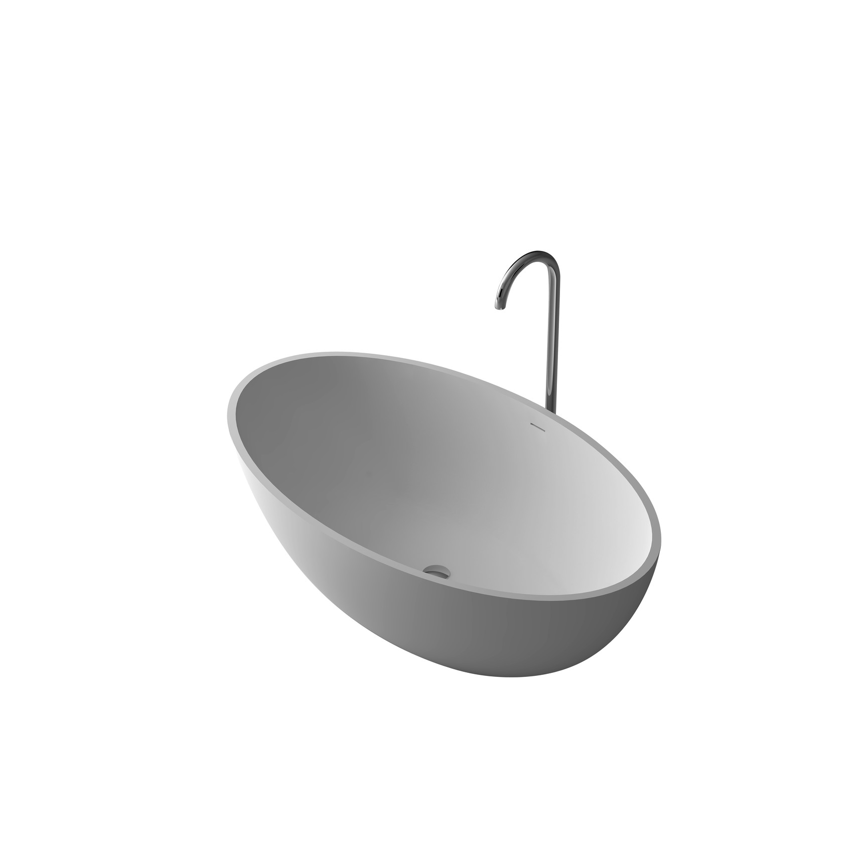 G6556 Large Oval Two Person Freestanding Bath gallery detail image