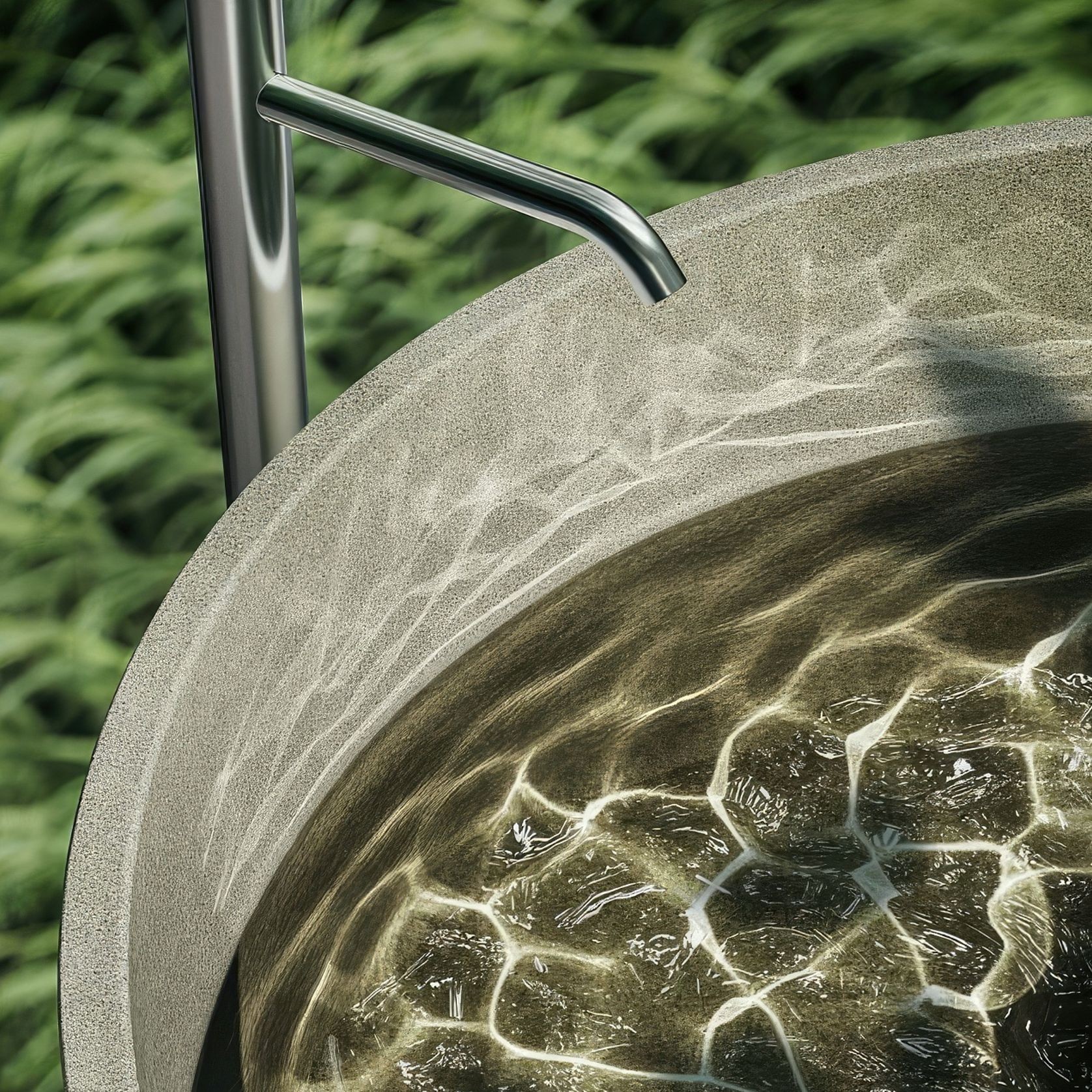 Agape In-Out Cemento Bathtub gallery detail image