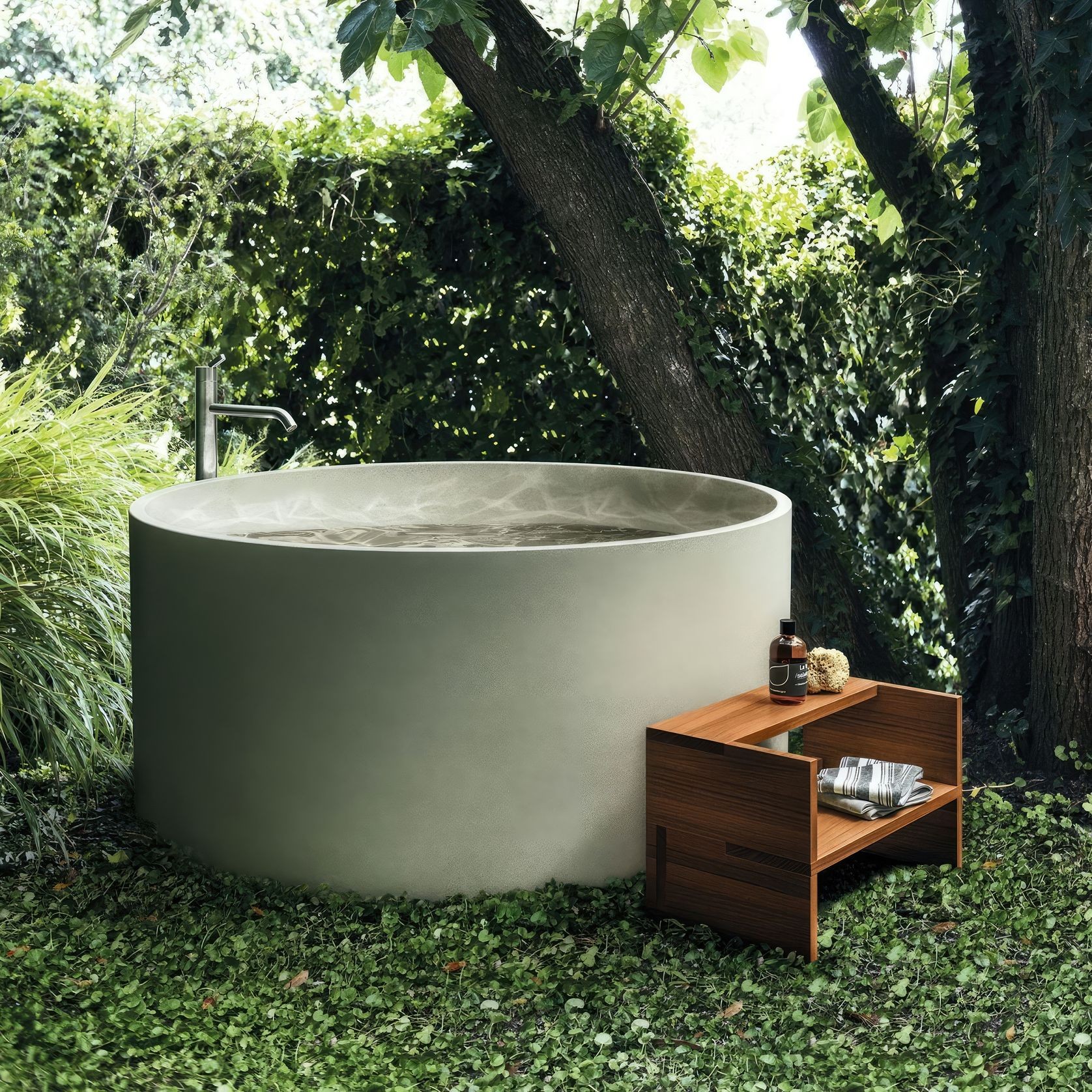 Agape In-Out Cemento Bathtub gallery detail image