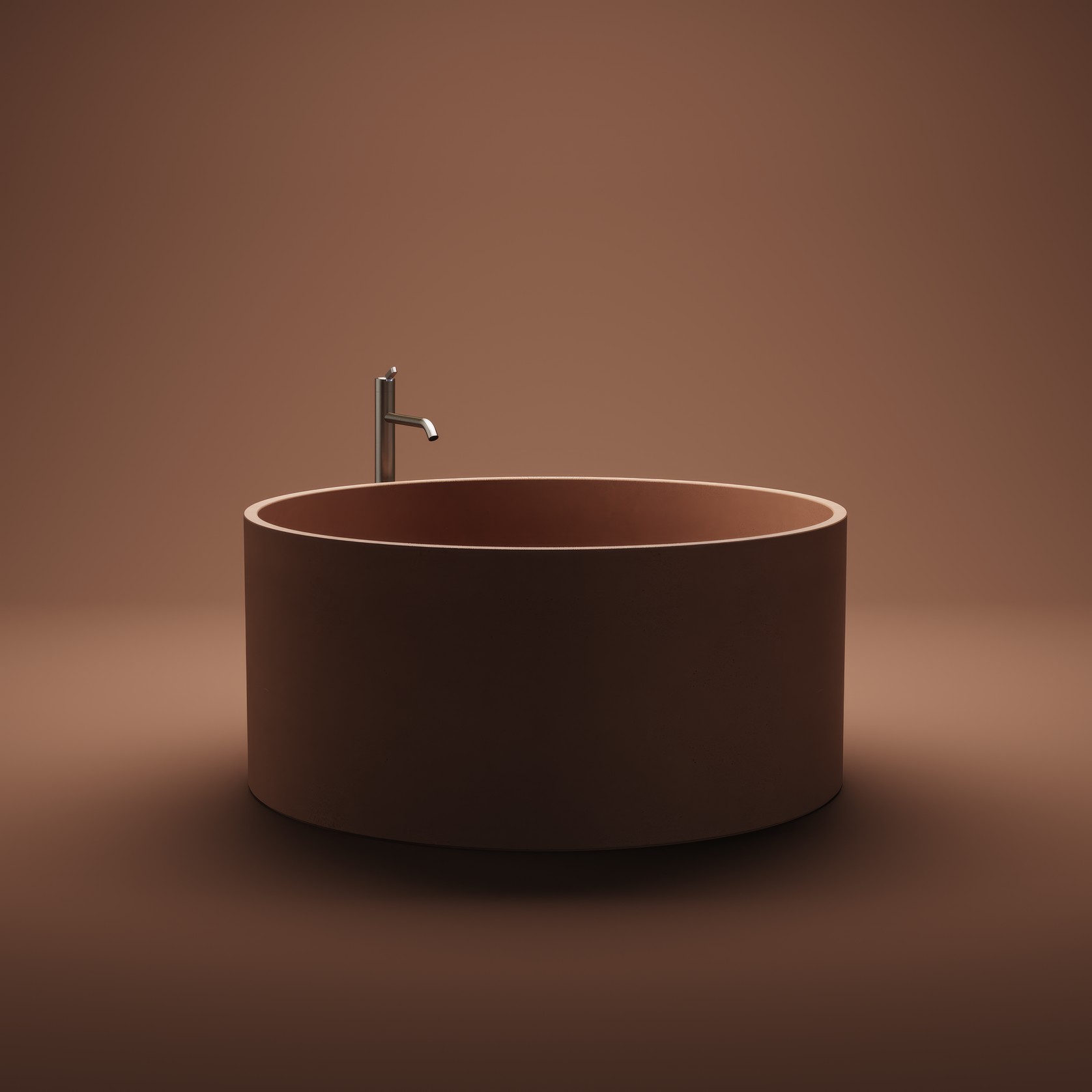 Agape In-Out Cemento Bathtub gallery detail image
