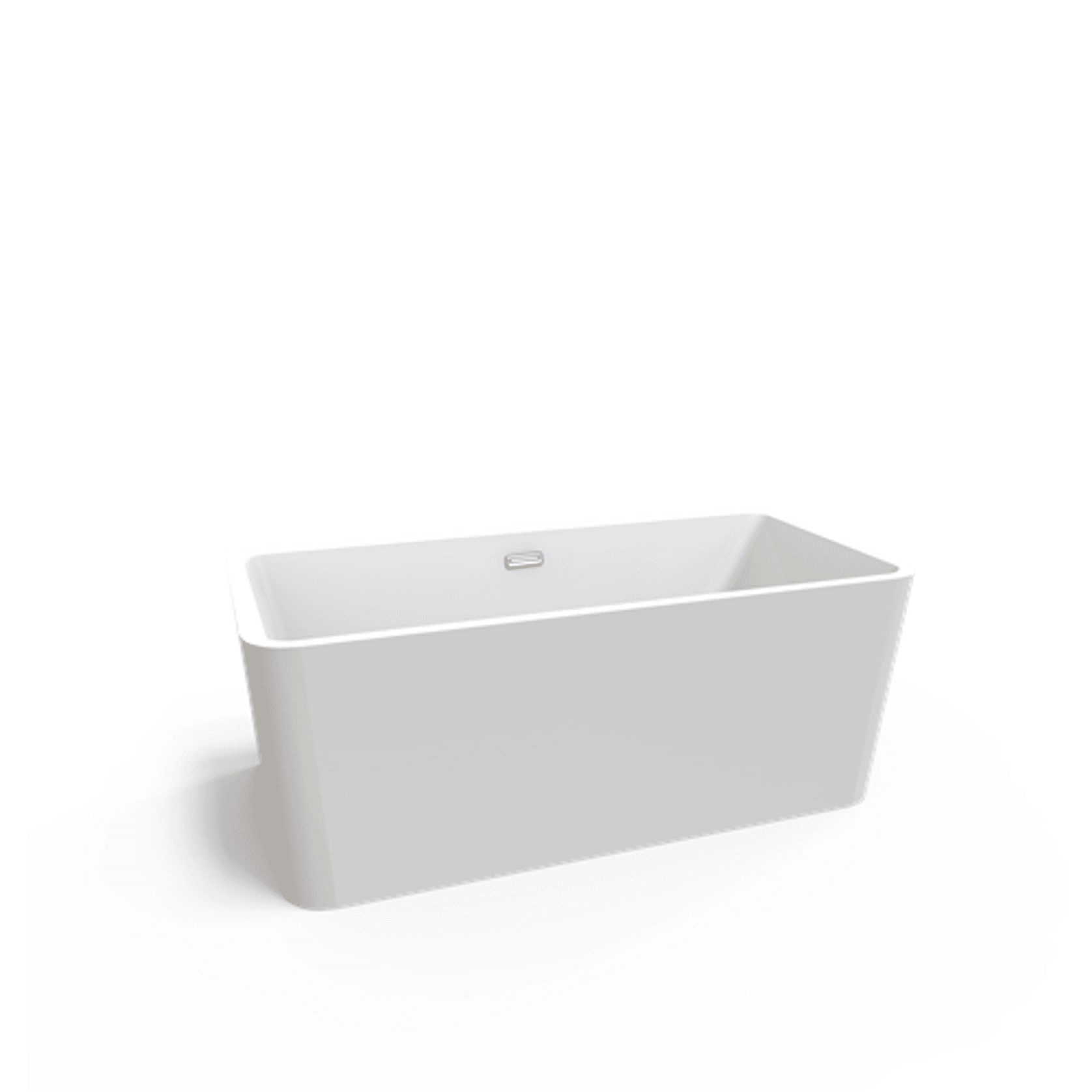 Unika Edge W/Overflow Gloss Bath Tub gallery detail image