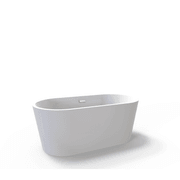 Unika Oval W/Overflow Gloss Bath Tub gallery detail image