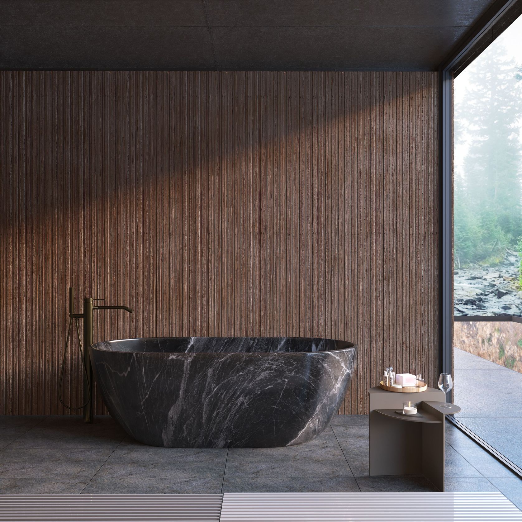 Panna Marble Bathtub gallery detail image