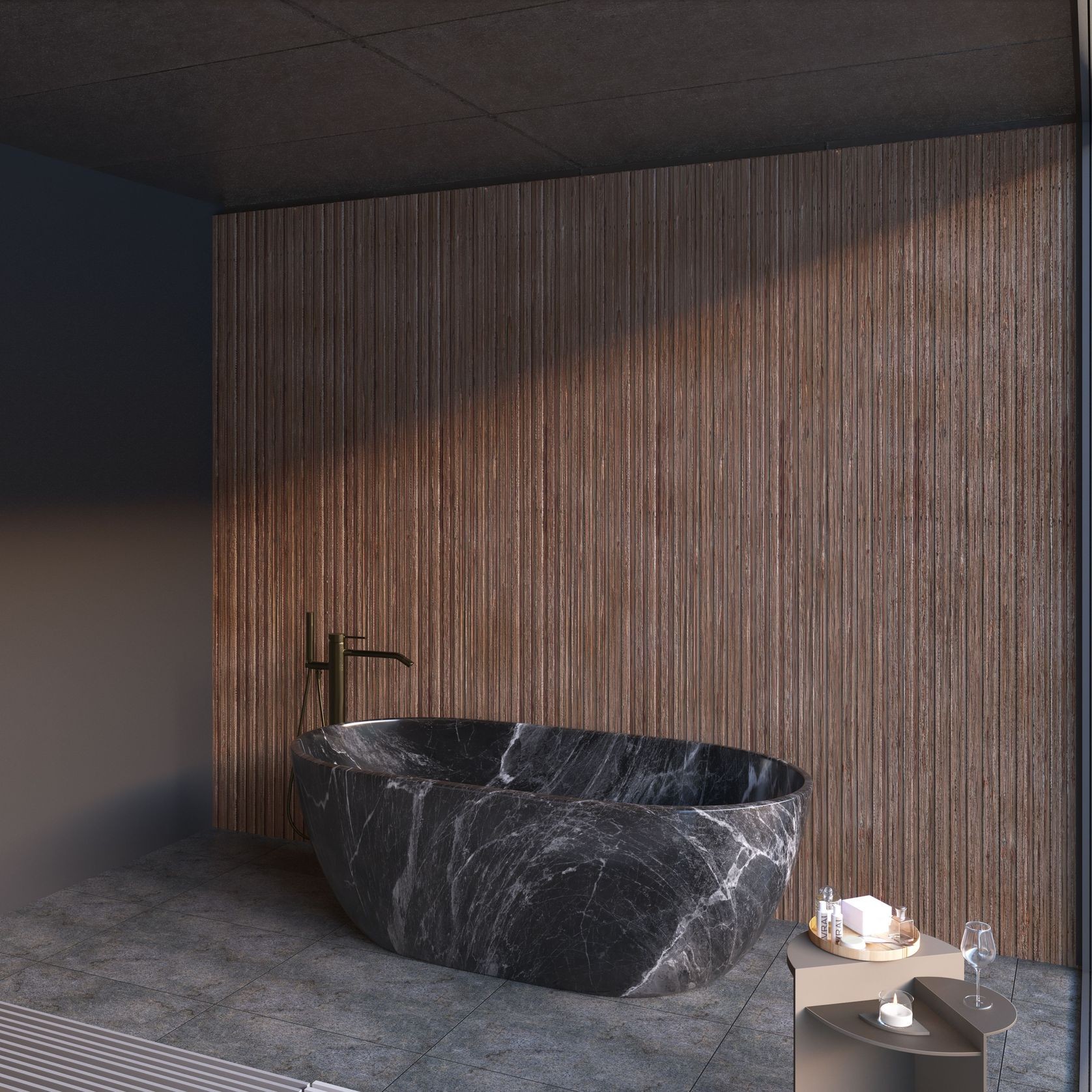 Panna Marble Bathtub gallery detail image