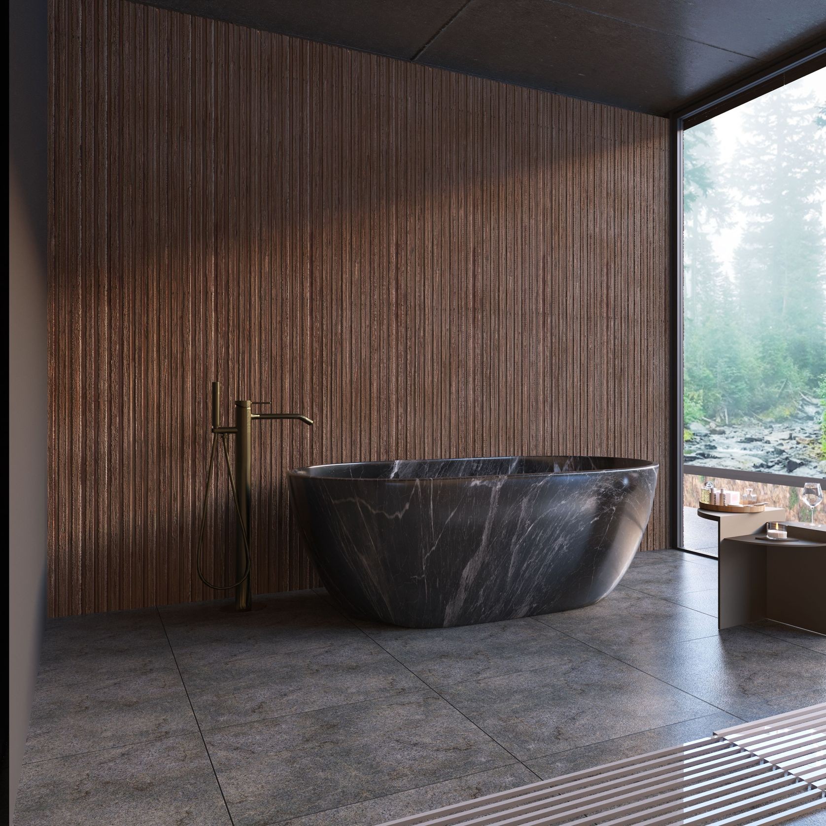 Panna Marble Bathtub gallery detail image