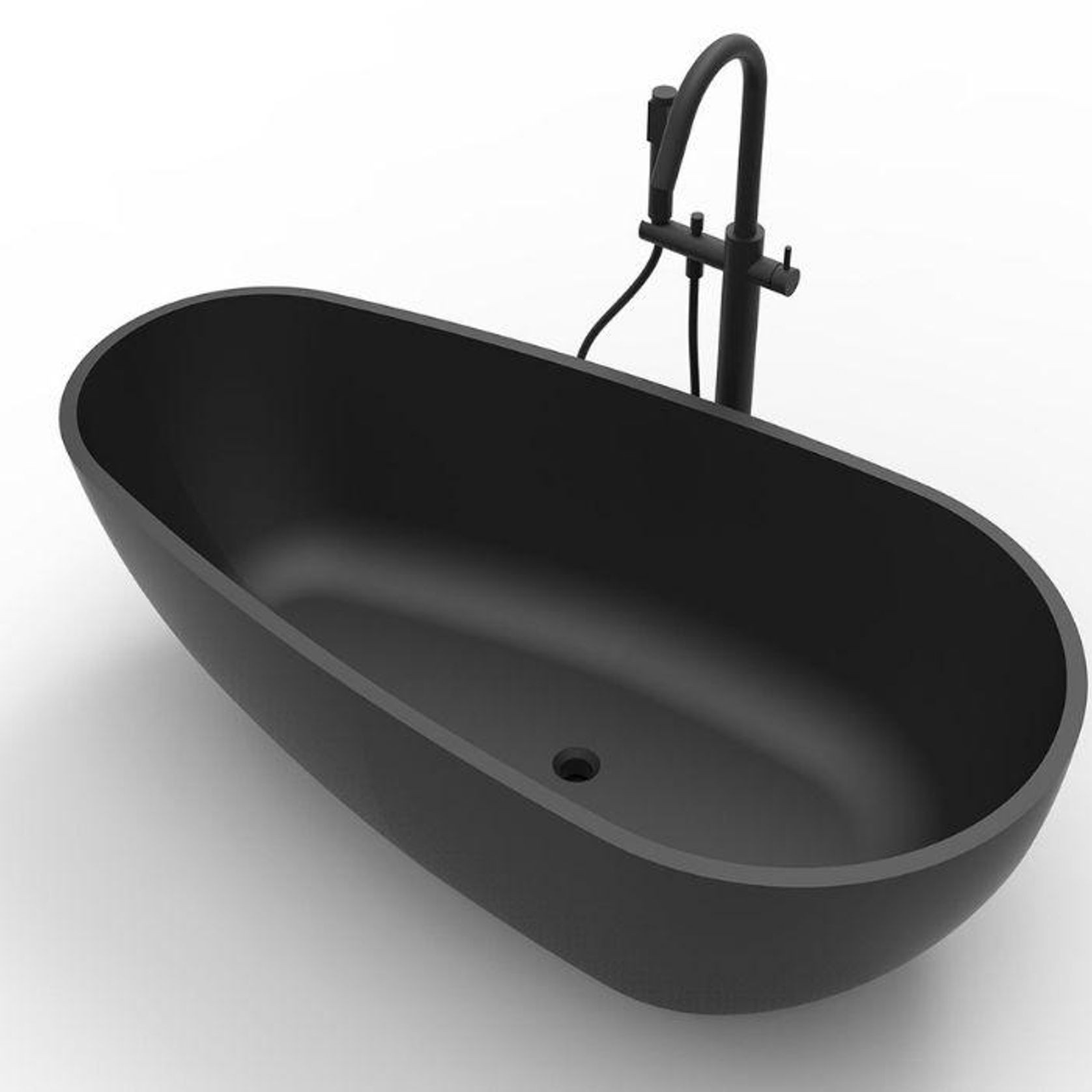 B001 Small Hugi Bath 1460mm gallery detail image