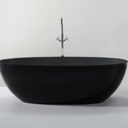 B003 Large Black Hugi Bath 1780mm gallery detail image