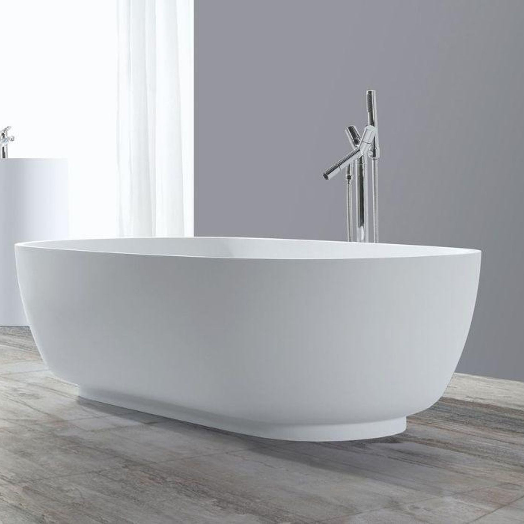 B036 Large Hugi Bath 1810mm gallery detail image