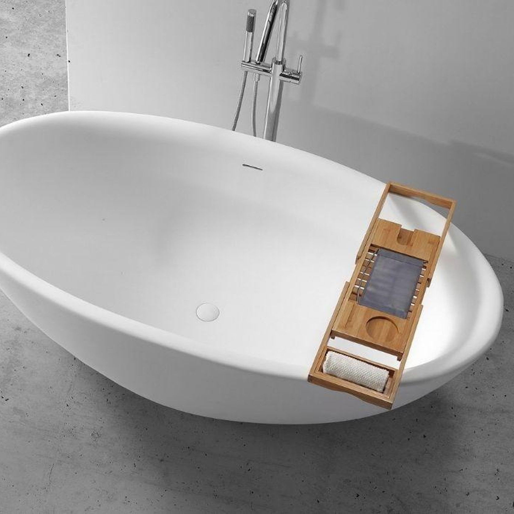 B092 Extra Wide Hugi Bath 1710mm gallery detail image