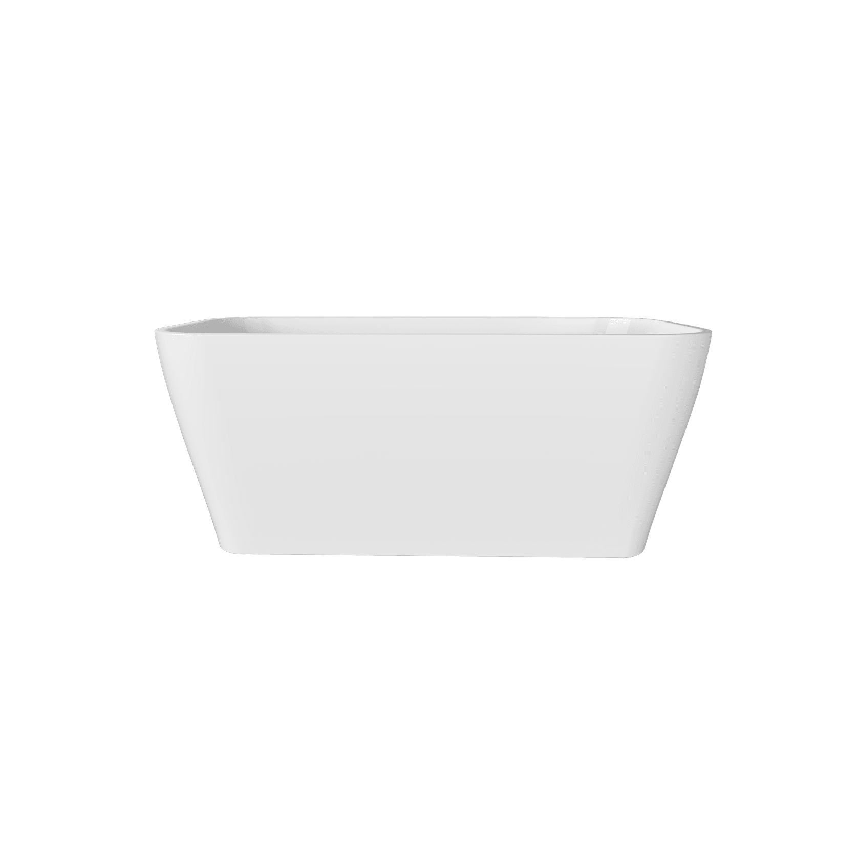 The Smith 1500mm Freestanding Bath Gloss White gallery detail image