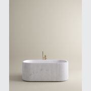 Biju Fluted Marble Bathtub gallery detail image