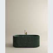 Biju Fluted Marble Bathtub gallery detail image
