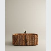 Biju Fluted Marble Bathtub gallery detail image