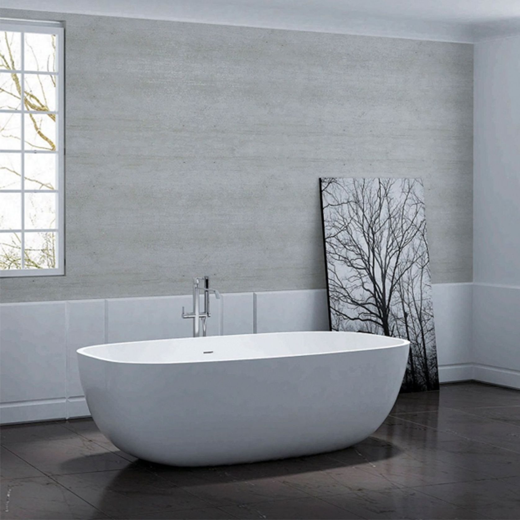 Bora Bathtub by Pietra Bianca gallery detail image