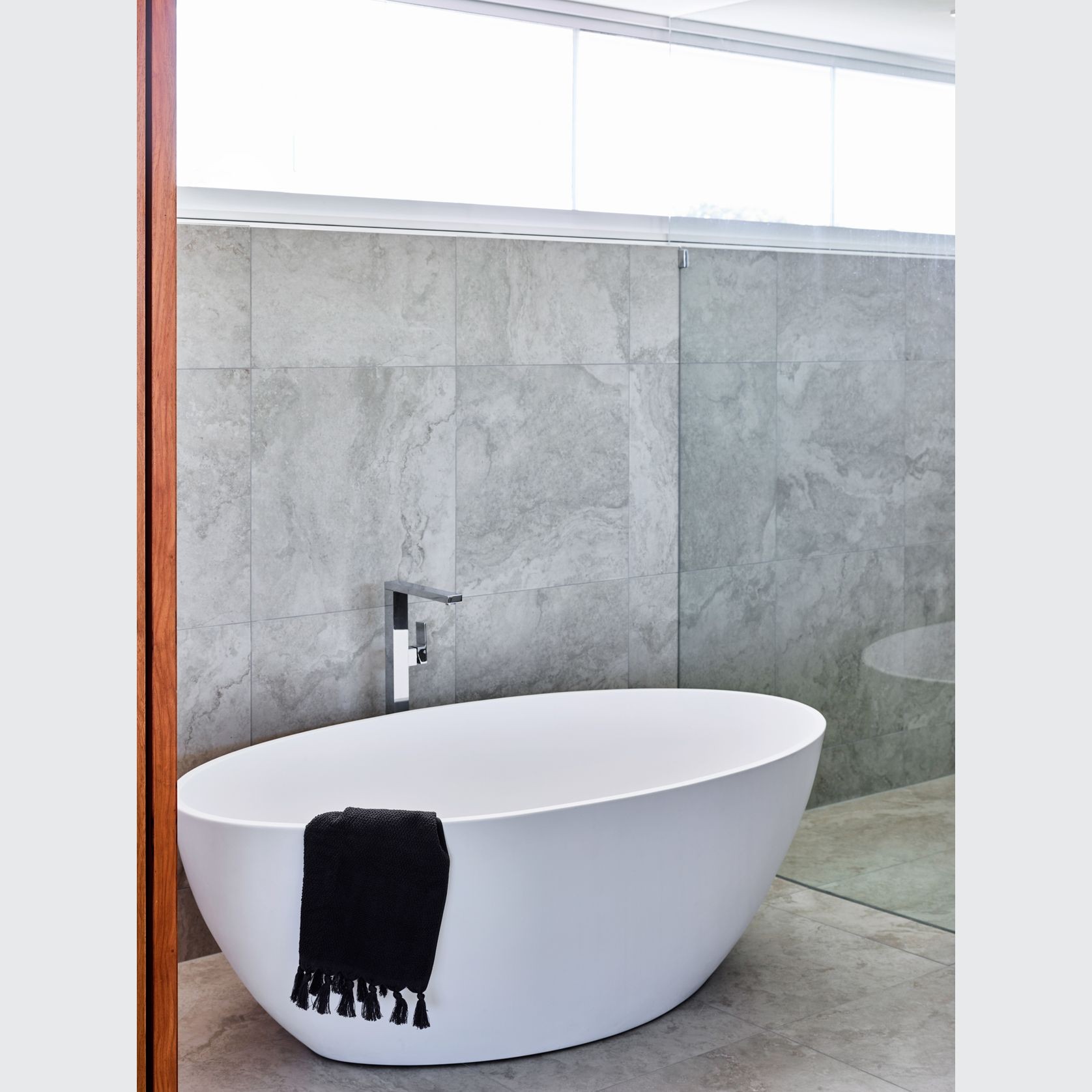 Gigi ST26 Toka Lite 1680mm Oval Wide Outdoor Bath gallery detail image